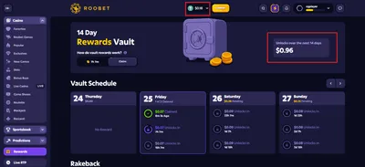 roobet casino bonus experience 5 icon