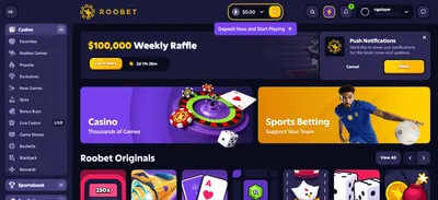 roobet casino registration 2 icon