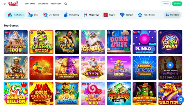 rooli casino games