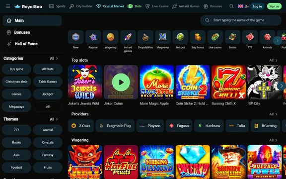 royalsea casino games
