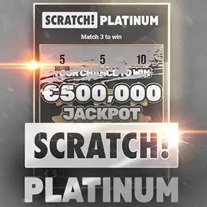 scratch platinum game icon