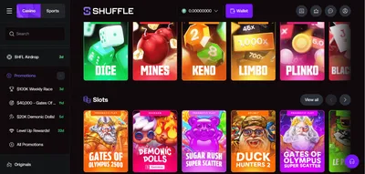 shuffle casino registration 2 icon