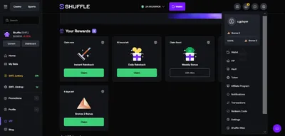 shuffle casino rewards 3 icon