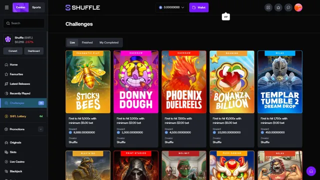 shuffle v2 casino tournaments