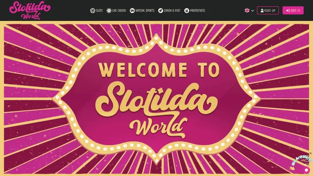 slotilda world casino website screen