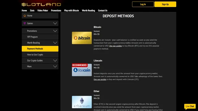 slotland casino deposit