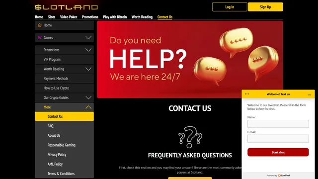 slotland casino support