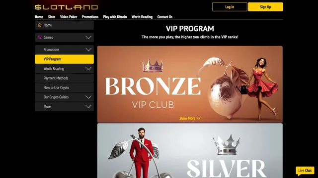 slotland casino vip club