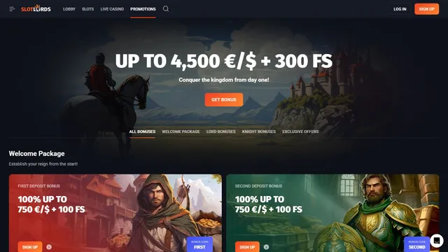slotlords casino promotions