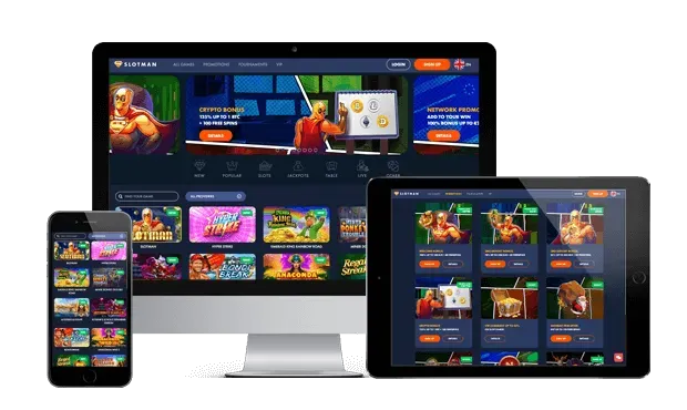 slotman casino website screens