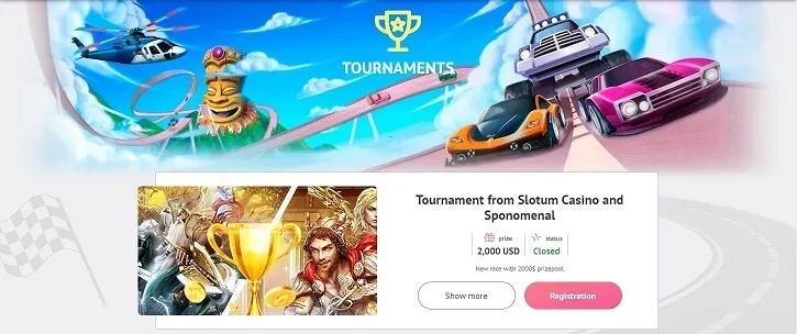 slotum casino tournament