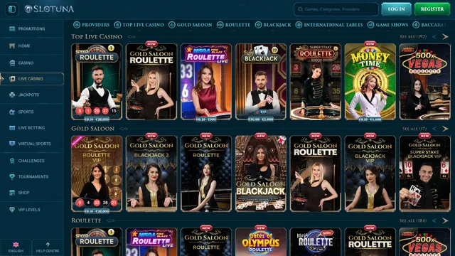 slotuna casino live games