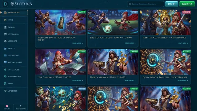 slotuna casino promotions