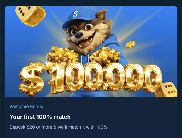spin.io casino welcome bonus icon