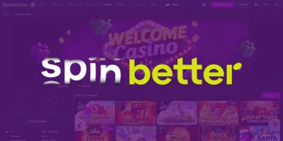 Interfejs kasyna SpinBetter z widocznymi grami i bonusami