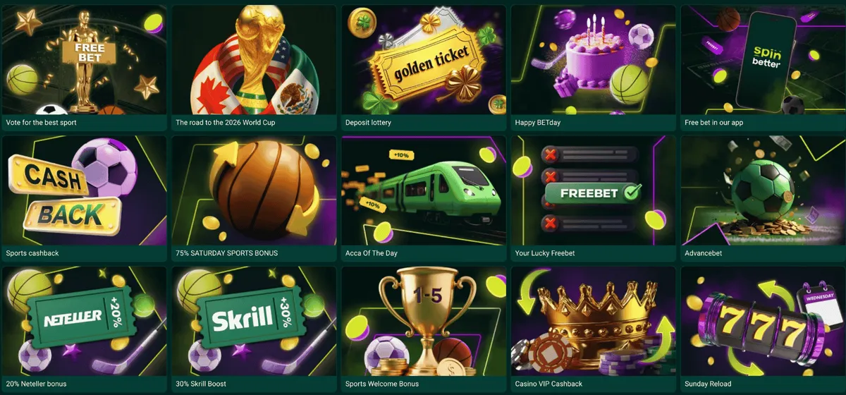 spinbetter casino promotions