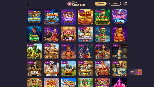 spinchester casino games