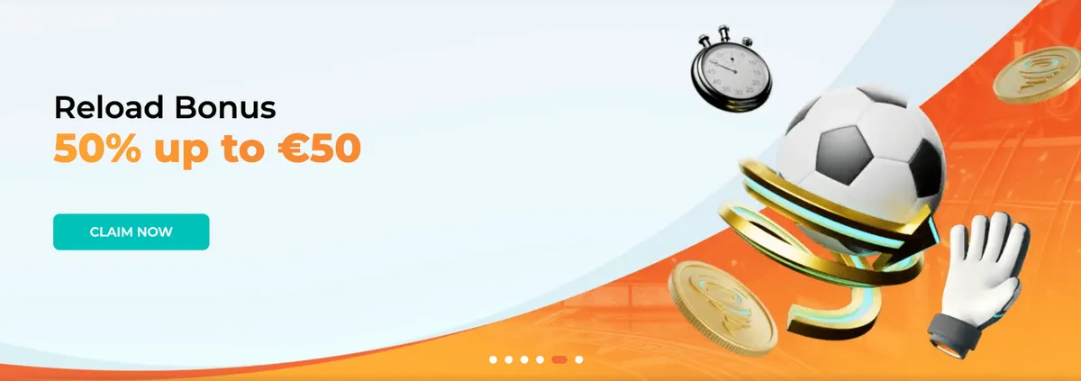 spininio casino reload bonus icon