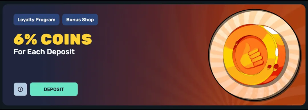 spinsbro casino loyalty program icon