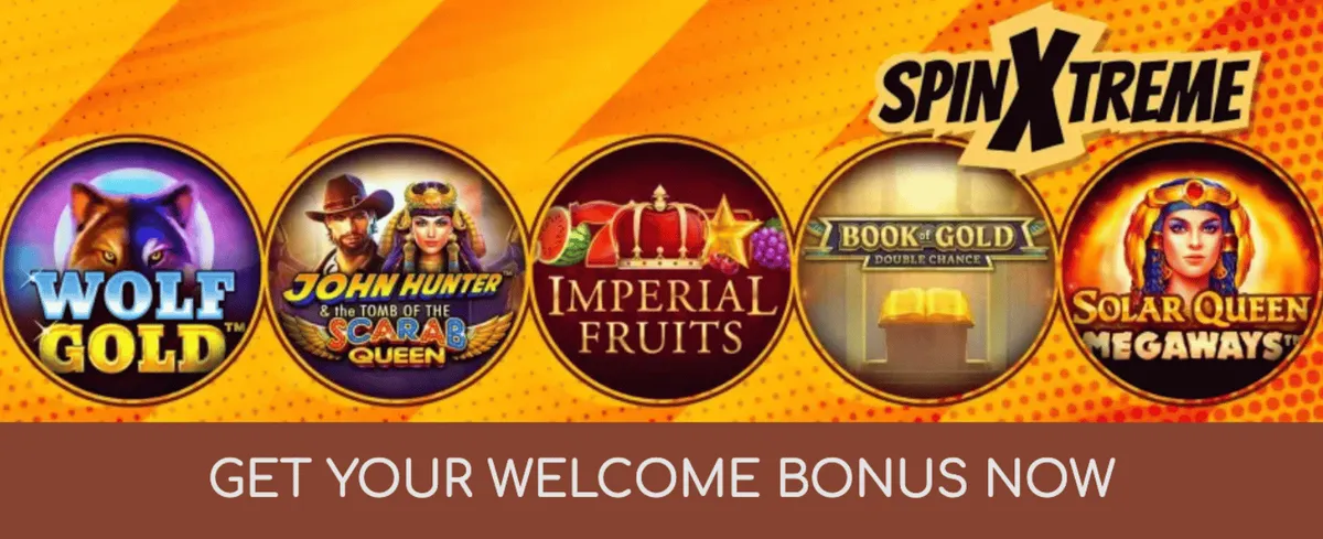 spinxtreme casino welcome bonus icon