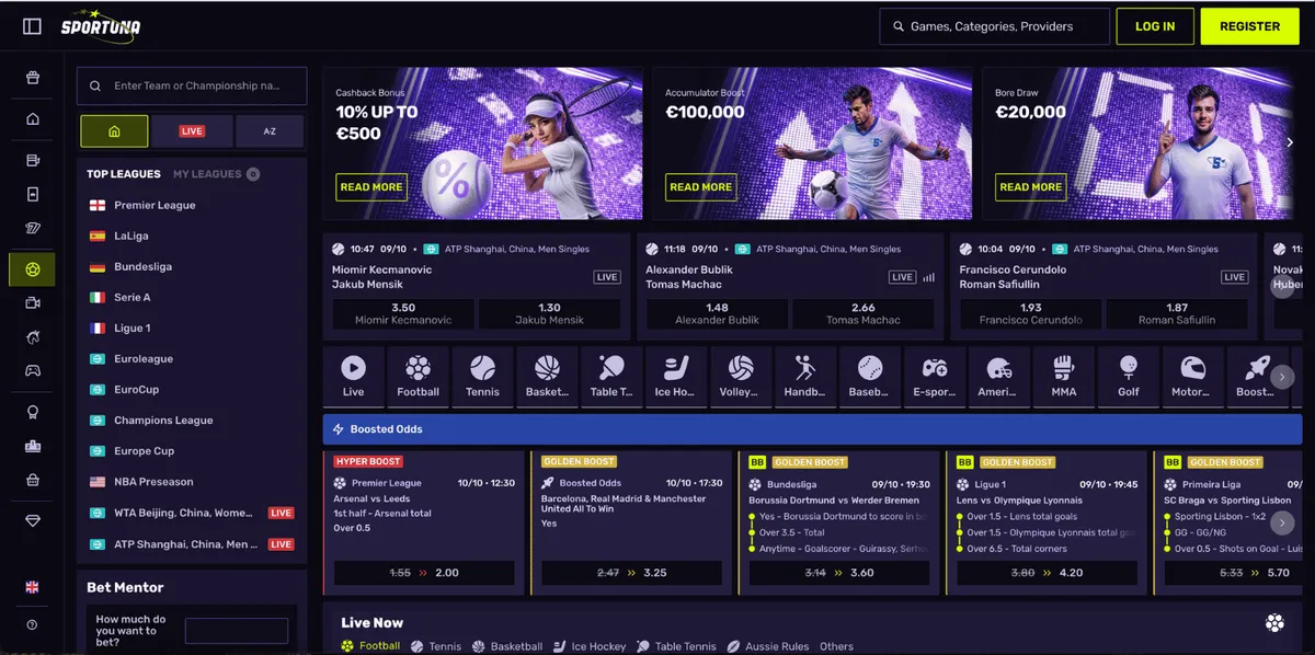 sportuna casino sports icon