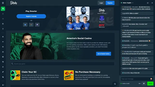 stake.us casino website screen