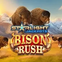 starlight jackpots bison rush slot icon