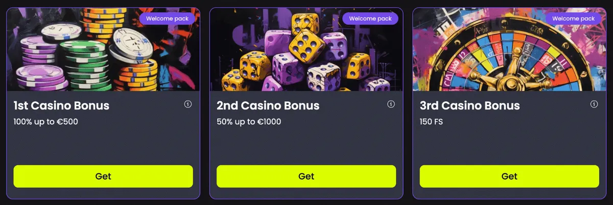 starzino casino welcome bonus icon