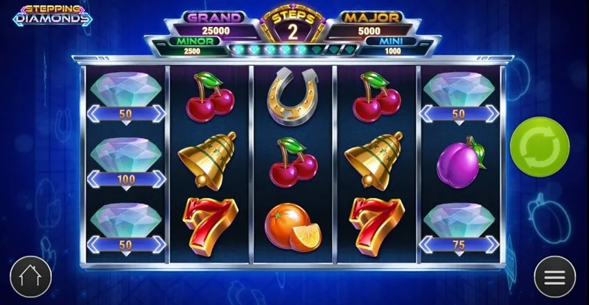 stepping diamond slot screen