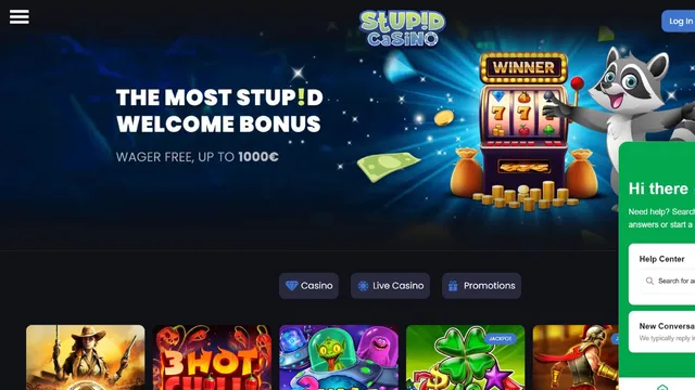stupid casino support