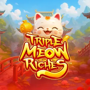 triple meow riches slot icon