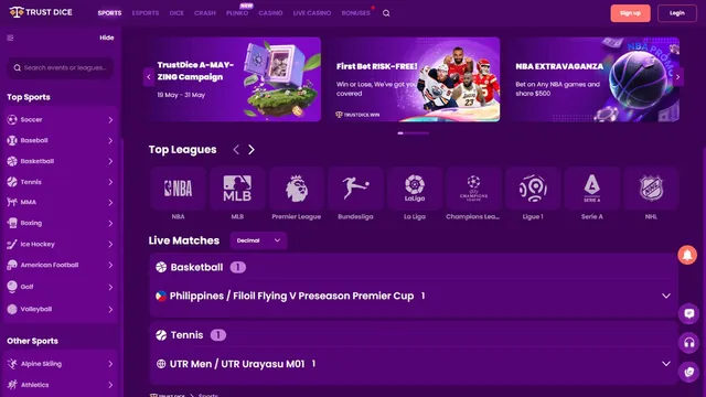 trustdice sportsbetting