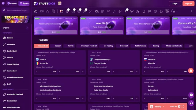 trustdice sportsbetting