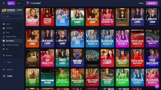 tucanbit casino live games