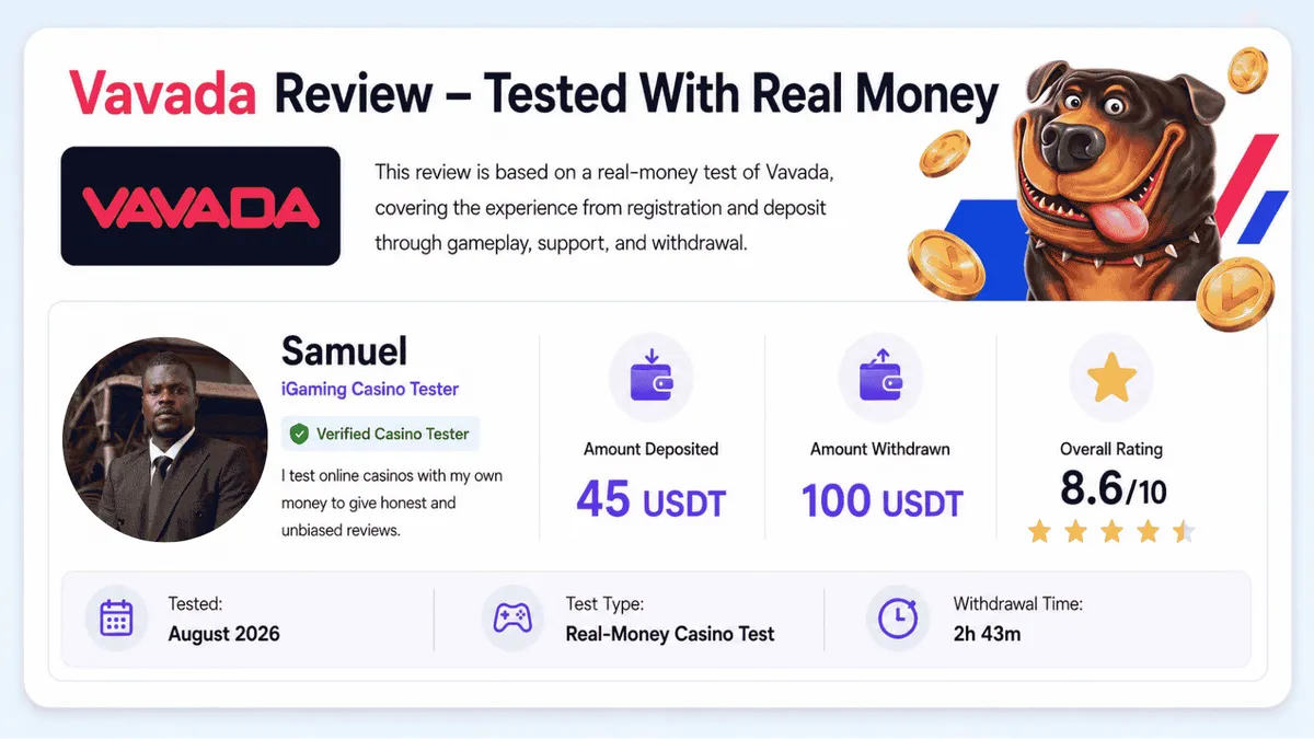 vavada casino test