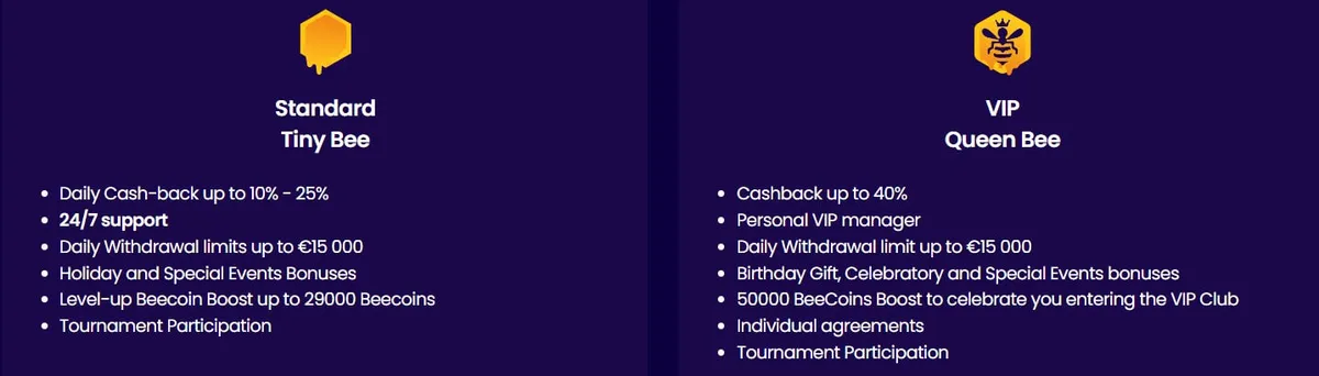 wazbee casino vip