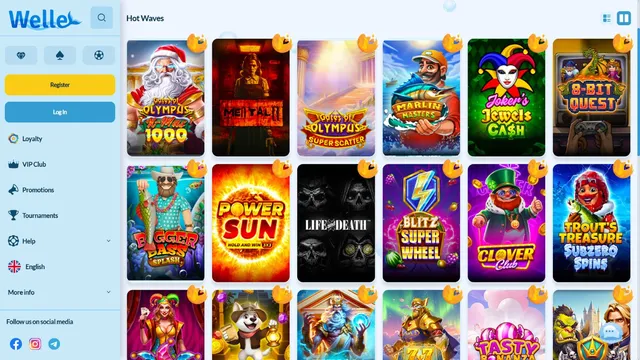 welle casino games