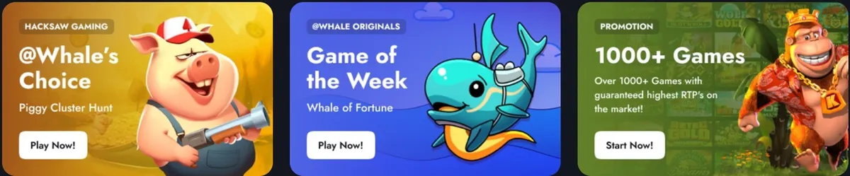whale casino promotions