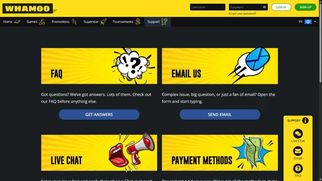 whamoo casino support