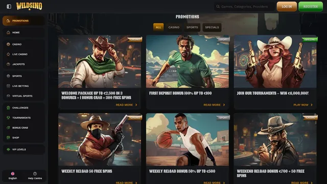 wildsino casino promotions