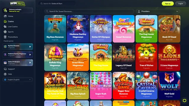 winzter casino games